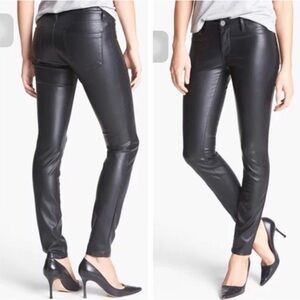 Blank NYC Black Skinny Leather Pants